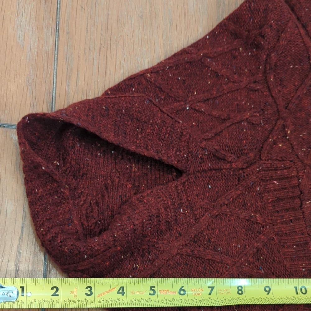 St John's Bay L Women's Burgundy Sweater - Picture 13 of 13